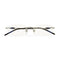 Lisp Optical / Silver Dark Brown & Blue-Light Lens